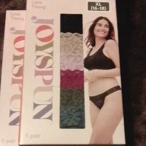 Joyspun Lace Thong 6-Pack